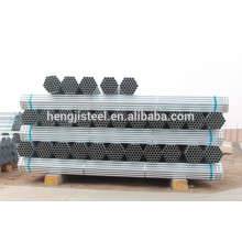 ERW Pre Galvanized Round Mild Steel Pipe